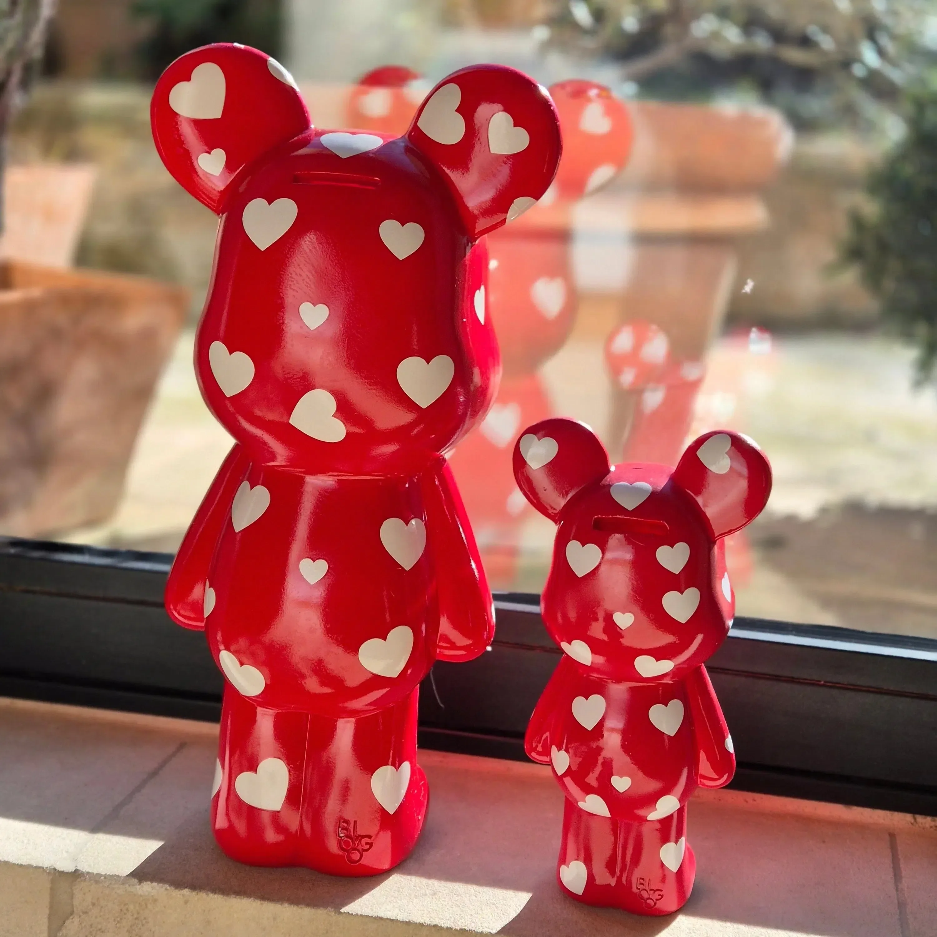 Tirelire Teddy I Grand Teddy I Rouge - Image 2