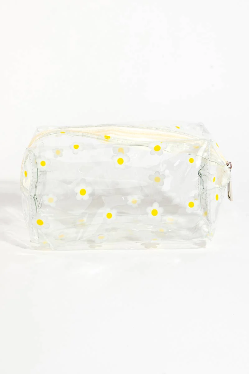 Trousse à cosmétiques en vinyle transparent à motifs: SAINT - Image 6