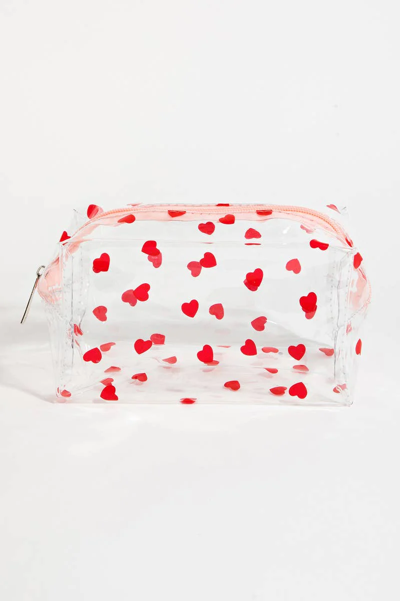 Trousse à cosmétiques en vinyle transparent à motifs: SAINT - Image 7