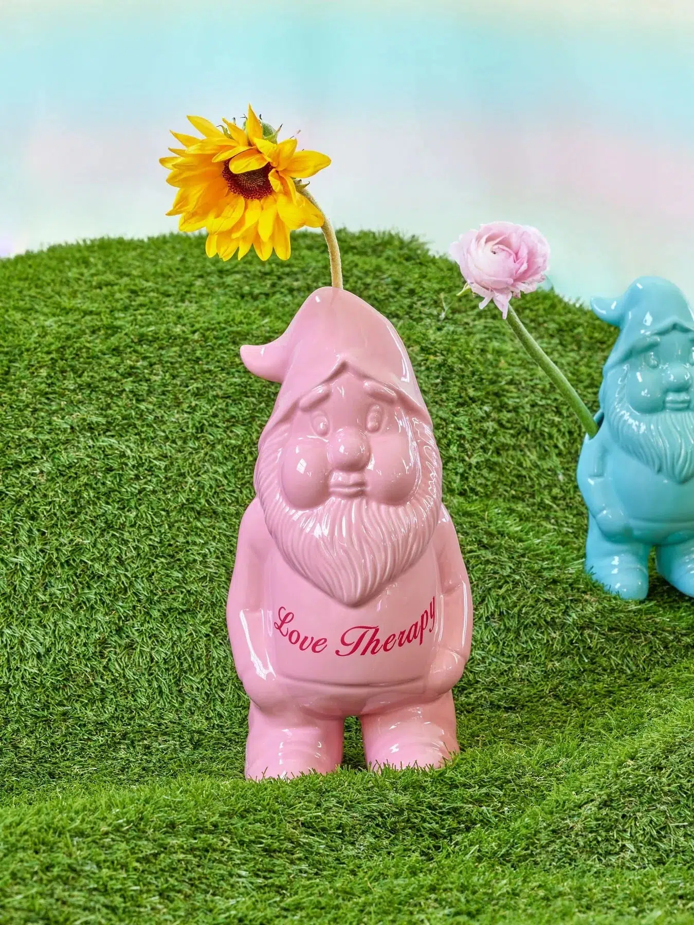 Vase Nain de jardin I Rose