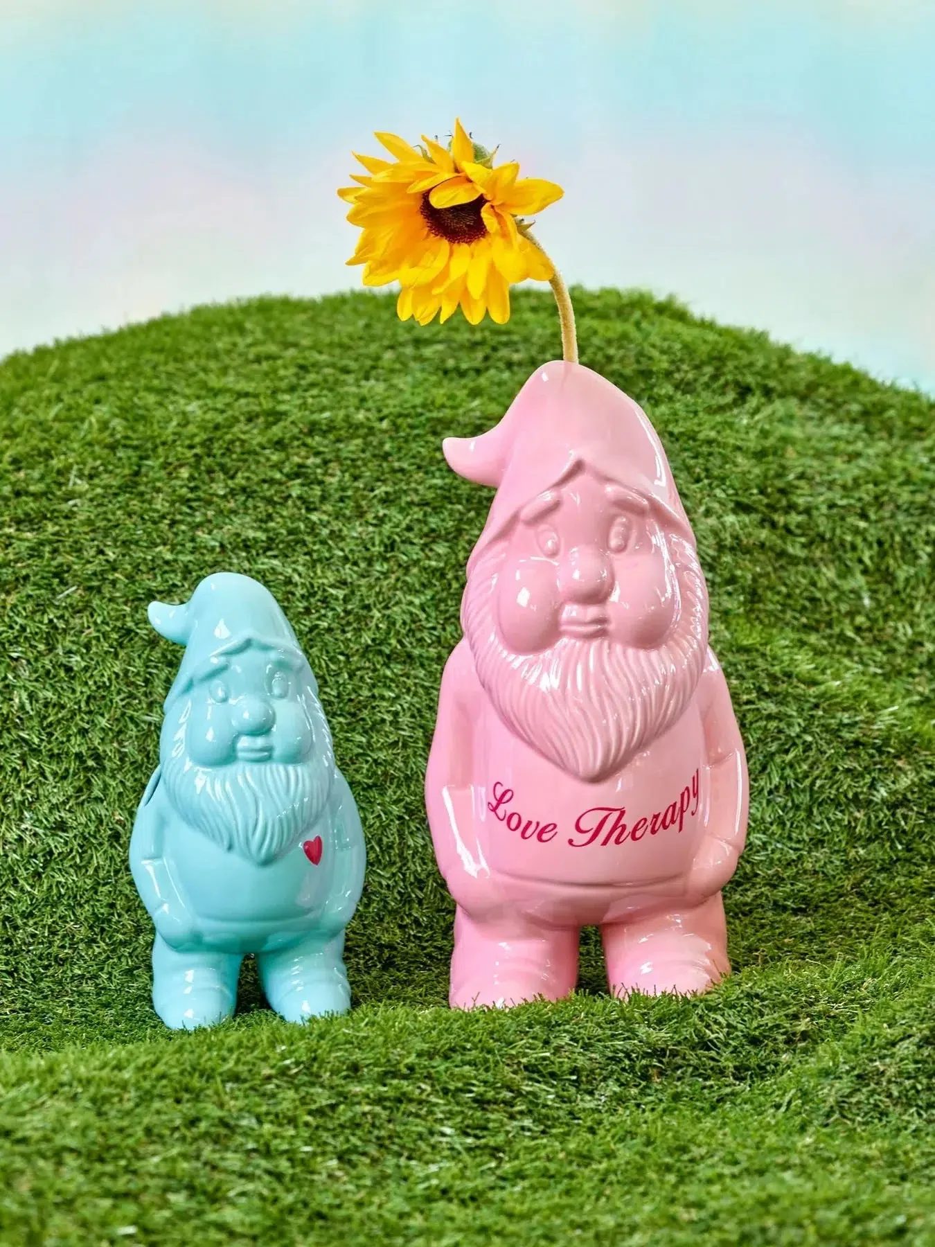 Vase Nain de jardin I Rose - Image 2