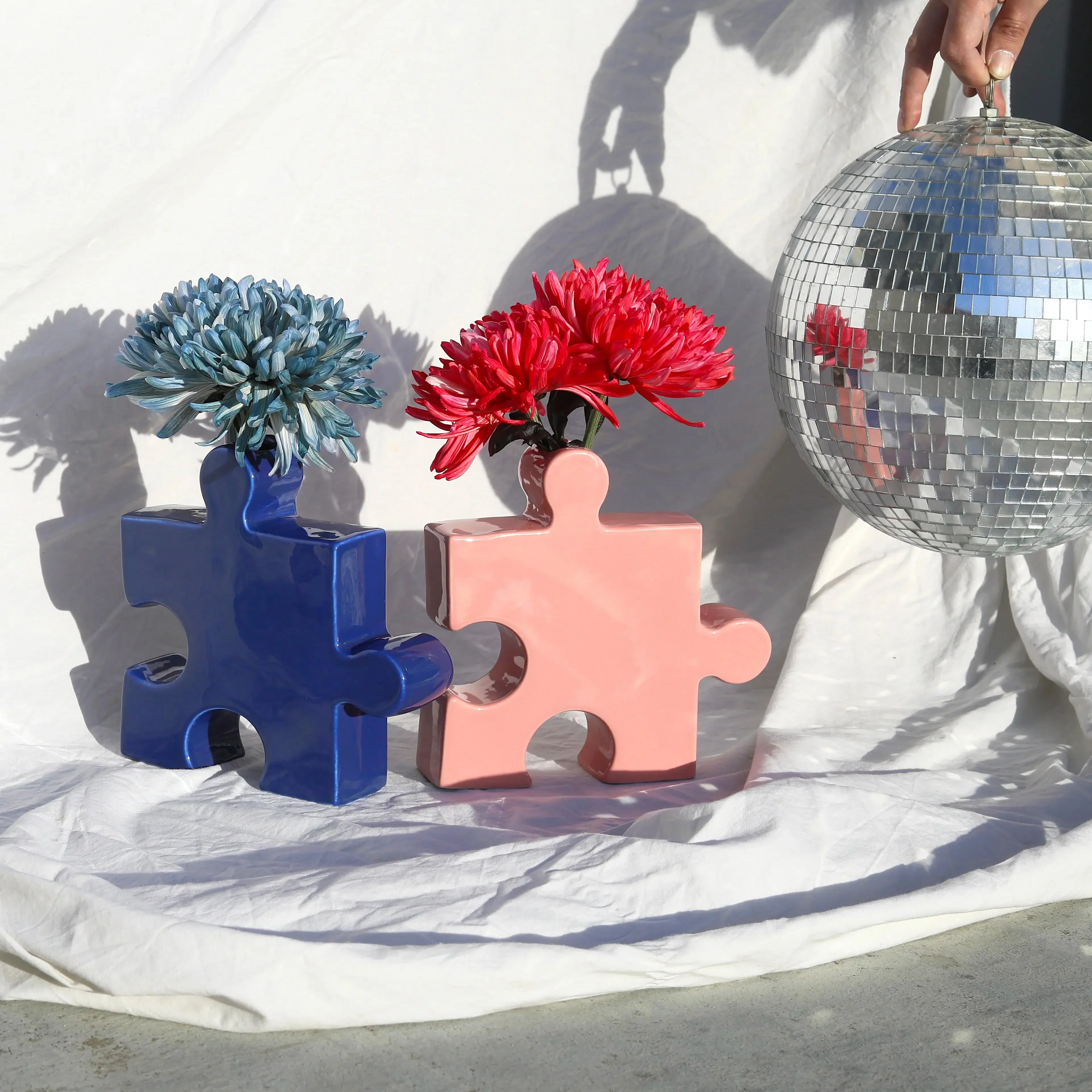 Vase Puzzle Rose - Image 2