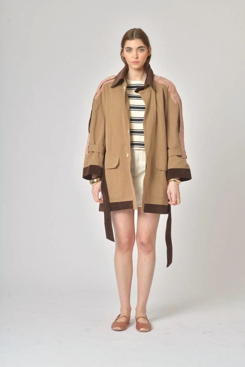 VESTE ROSA I BEIGE