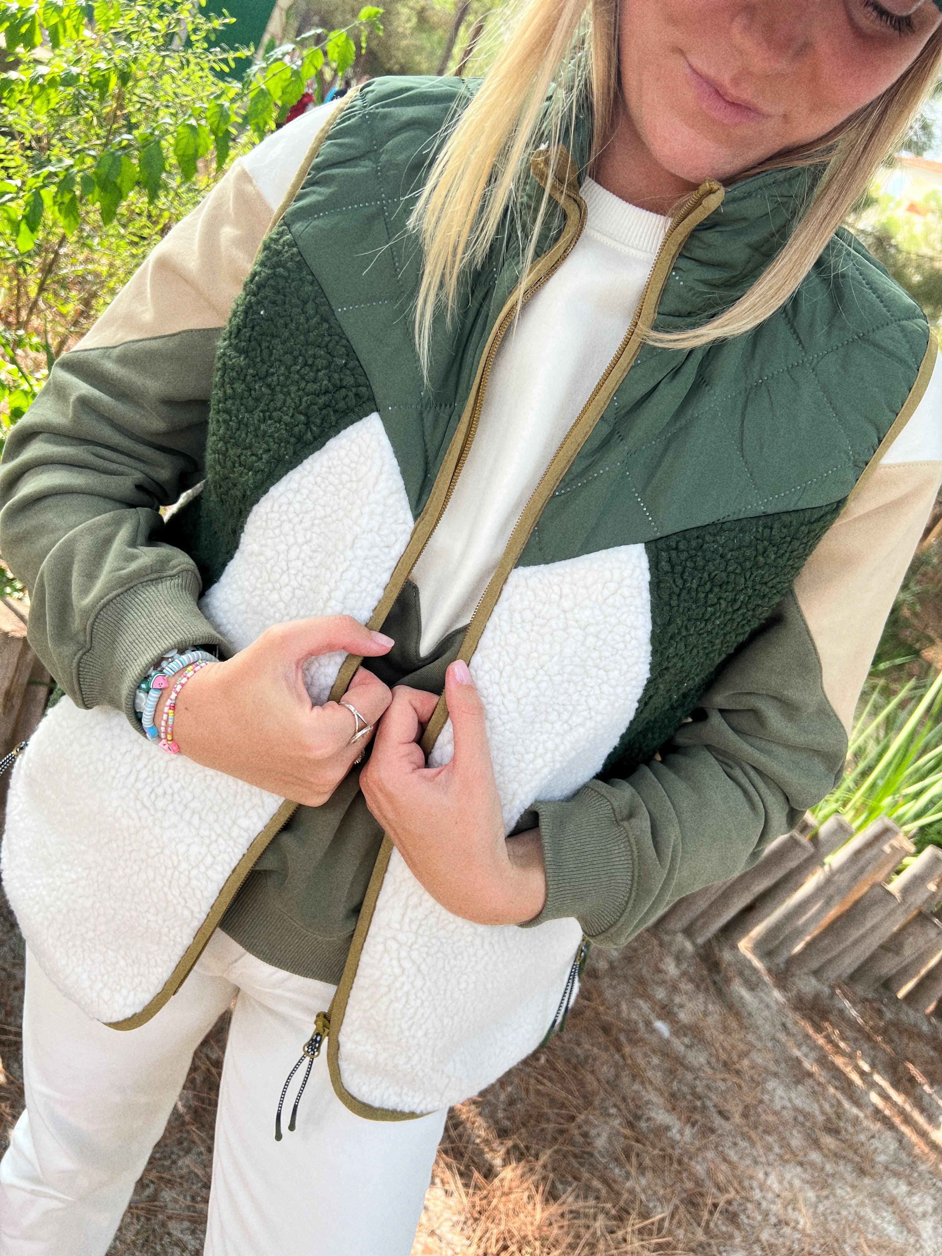 Veste sans manche Berri I Vert - Image 4