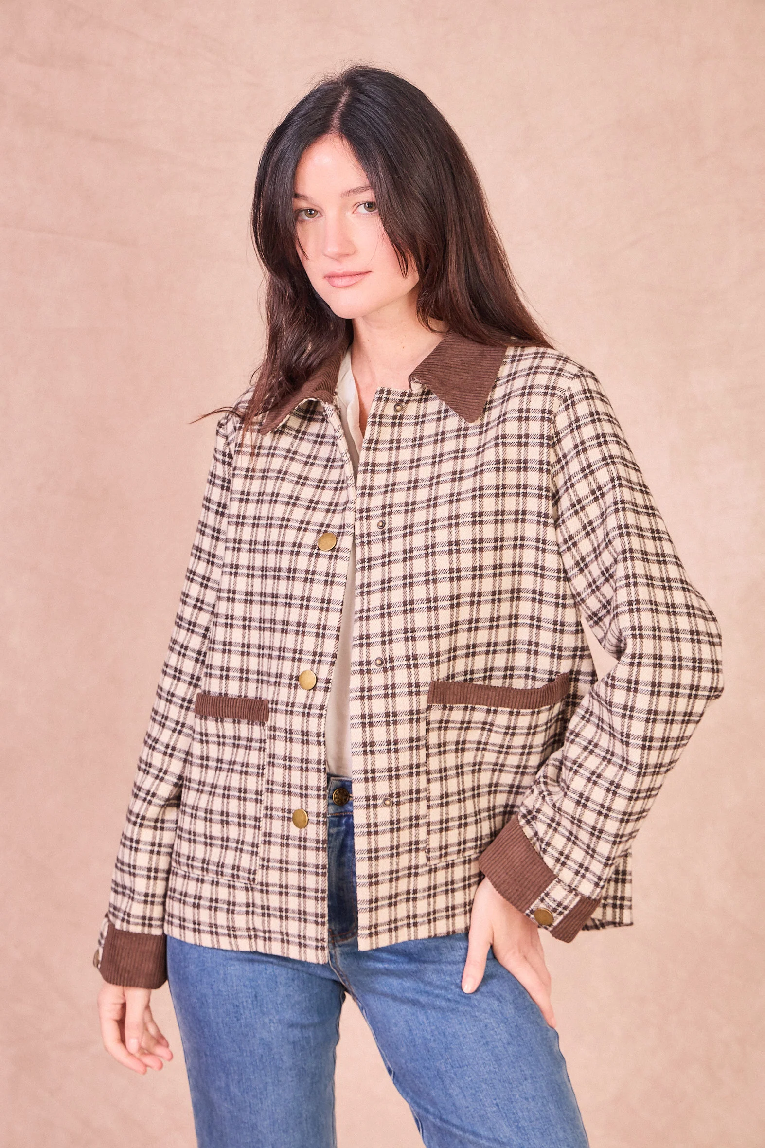 VESTE VALERIE CARREAUX