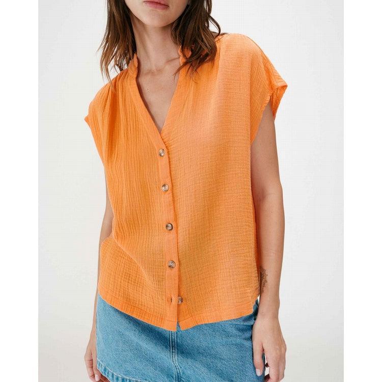 CHEMISE WESRA ORANGE